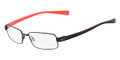 NIKE Eyeglasses 8093 001 Blk Total Crimson 50MM