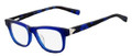 NIKE Eyeglasses TB157 428 Blue Tort 46MM