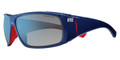 NIKE Sunglasses WRAPSTAR EV0702 464 Blue Red 67MM