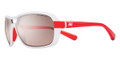 NIKE Sunglasses RACER E EV0616 166 Wht Total Crimson 62MM