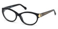 ROBERTO CAVALLI Eyeglasses RC0769 001 Shiny Blk 53MM