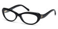 ROBERTO CAVALLI Eyeglasses RC0778 001 Shiny Blk 53MM