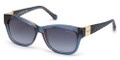 ROBERTO CAVALLI Sunglasses RC785S 92W Blue/Other / Grad Blue 55MM