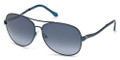 ROBERTO CAVALLI Sunglasses RC792S 90W Shiny Blue / Grad Blue 62MM