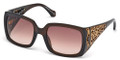 ROBERTO CAVALLI Sunglasses RC804S 50F Dark Br/Other / Grad Br 59MM