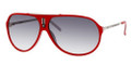 CARRERA Sunglasses HOT/S 06DC Red Wht Palladium 64 MM