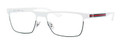 GUCCI 2205 Eyeglasses 0WWI Wht Grn 54-16-145