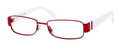 Gucci 2902 Eyeglasses 00E9 RED Wht (5115)