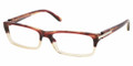 PRADA PR 05NV Eyeglasses RWX1O1 Tort Honey 55-16-135