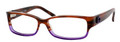 GUCCI 3152 Eyeglasses 0RUN Havana Burg Violet 54-13-130