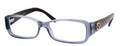 Gucci 3184 Eyeglasses 074W BLUE GRAY CRYST (5314)