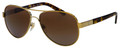 TORY BURCH Sunglasses TY 6010 376/T5 Gold 57MM