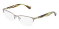 D&G Eyeglasses DD 5113 1139 Matte Gunmtl 52MM