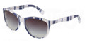 D&G Sunglasses DD 3091 27208G Stripes Blue Wht 55MM