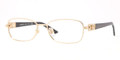 VERSACE Eyeglasses VE 1216B 1002 Gold 52MM