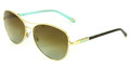 TIFFANY Sunglasses TF 3041 6084T5 Gold 57MM