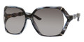 GUCCI Sunglasses 3508/S 0234 Gray Horn 58MM