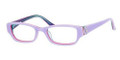 JUICY COUTURE Eyeglasses 909 0FF6 Purple Striped 46MM
