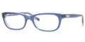 DKNY Eyeglasses DY 4635 3596 Blue Transp 52MM