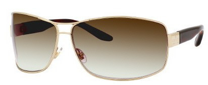 Gucci Unisex Snow Goggles, Gc00192890-X Havana on Gold-Tone