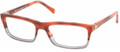 Prada PS06NV Eyeglasses ZY81O1 Tort RED/GRAY