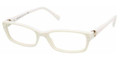 PRADA PR 07NV Eyeglasses AB11O1 Ivory 55-17-140