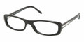 Prada PR09MV Eyeglasses 1AB1O1 GLOSS Blk (5116)