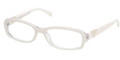 Prada PR10NV Eyeglasses ABZ1O1 TOP IVORY SERIGRAPHY (5116)