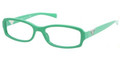 PRADA PR 10NV Eyeglasses DAJ1O1 Grn 53-16-135