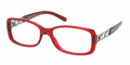 Prada PS13MV Eyeglasses 2BM1O1 BORDEAUX (5316)