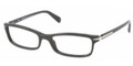 PRADA PR 14NV Eyeglasses 1AB1O1 Blk 54-16-135