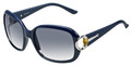 GUCCI 3132/S Sunglasses 0IP1 Blue 57-18-125
