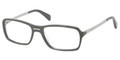 Prada PS15NV Eyeglasses BRP1O1 TOP GRAY MILITARY GRAY (5617)