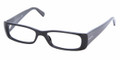 Prada PS17LV Eyeglasses 1AB1O1 GLOSS Blk (5115)