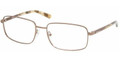 Prada PS51NV Eyeglasses 1BI1O1 BRONZE (5717)