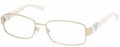PRADA PR 56NV Eyeglasses ZVN1O1 Pale Gold 53-16-135