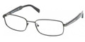 Prada PS57NV Eyeglasses 7AX1O1 Blk (5418)