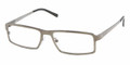 Prada PS59LV Eyeglasses 5AV1O1 SHINY GUN METAL (5315)