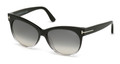 TOM FORD Sunglasses FT0330 05B Blk/Other / Grad Smoke 57MM