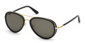 TOM FORD Sunglasses FT0341 28J Shiny Rose Gold / Roviex 55MM