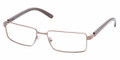 Prada PS65LV Eyeglasses 1BI1O1 BRONZE (5516)