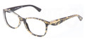 Dolce & Gabbana Eyeglasses D G3174 2745 Leaf Gold On Blk 54MM