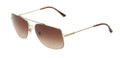 Dolce & Gabbana Sunglasses DG 2128 41318 Gold 57MM