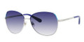 KATE SPADE Sunglasses CANDIDA/S 0YB7 Slv Blue Turq 58MM