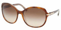 PRADA PR 04NSA Sunglasses BF46S1 Havana 61-17-135