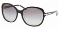 PRADA PR 04NSA Sunglasses BF53M1 Blk 61-17-135