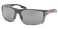 PRADA SPORT Sunglasses PS 01NS NAU7W1 Gray 63MM