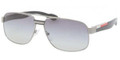 PRADA SPORT Sunglasses PS 54MS 5AV3M1 Gunmtl 59MM