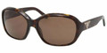 Prada PR10MS Sunglasses 2AU8C1 HAVANA Br