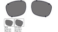 Giorgio Armani 10 CLIP Eyeglasses 06LB RUTHENIUM (4920)